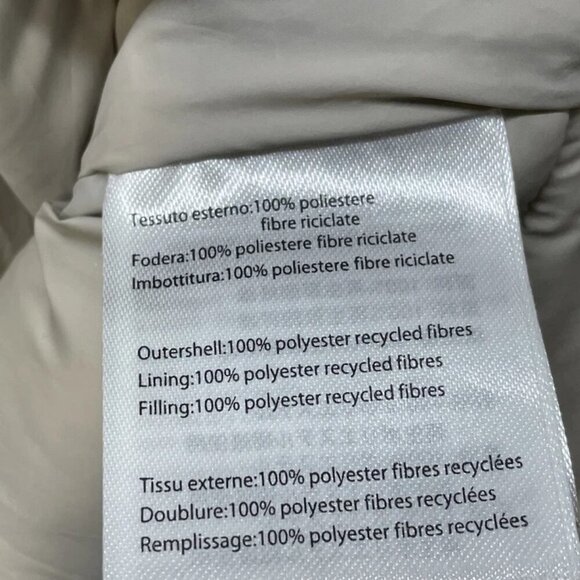 NEW SAVE THE DUCK Women's Parka Hooded Bethany Coat Size XXS Beige - Picture 3 of 7